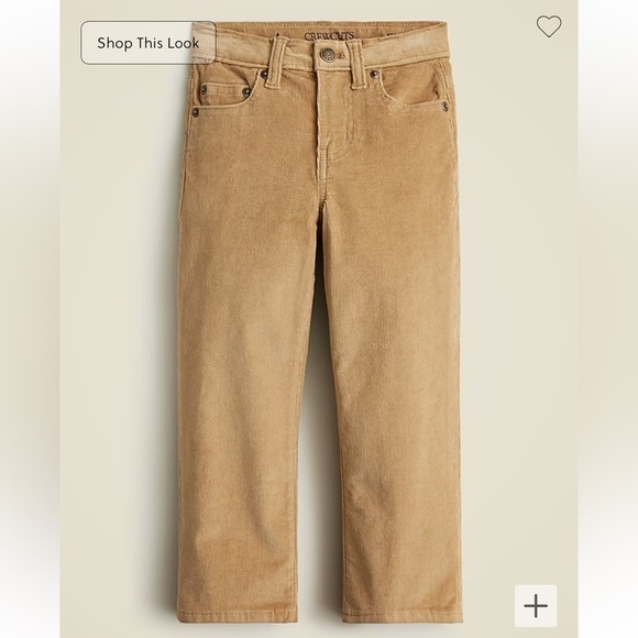 J crew Kids' classic-fit stretch corduroy pant - Picture 2 of 4